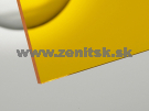 Žlté plexisklo Plexiglas GS 3mm 1C33 (priep. 63%) <br/><span...