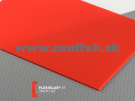 Červené plexisklo Plexiglas XT 3mm 3N570 (priep. 2%) <br/><span...