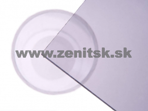 Plný polykarbonát Exolon mono 2UV šedá 4mm   (šírka: 1520 mm, dĺžka: 2050 mm) 