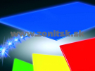 Žlté plexisklo Plexiglas LED 3mm 1H74 nasvetľovacie <br/><span...