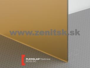 Pieskované plexisklo Plexiglas Satinice 6mm bronz 8C01 DC (terra)   (šírka: 2030 mm, dĺžka: 3050 mm) 