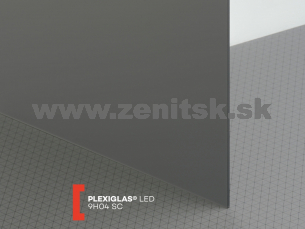 Nasvetľovacie plexisklo Plexiglas LED  Black&white 3mm 9H04 SC