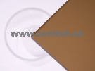 Pieskované plexisklo Plexiglas Satinice 6mm bronz 8C01 DC (terra)...