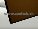 Pieskované plexisklo Plexiglas Satinice 6mm bronz 8C01 DC (terra)...